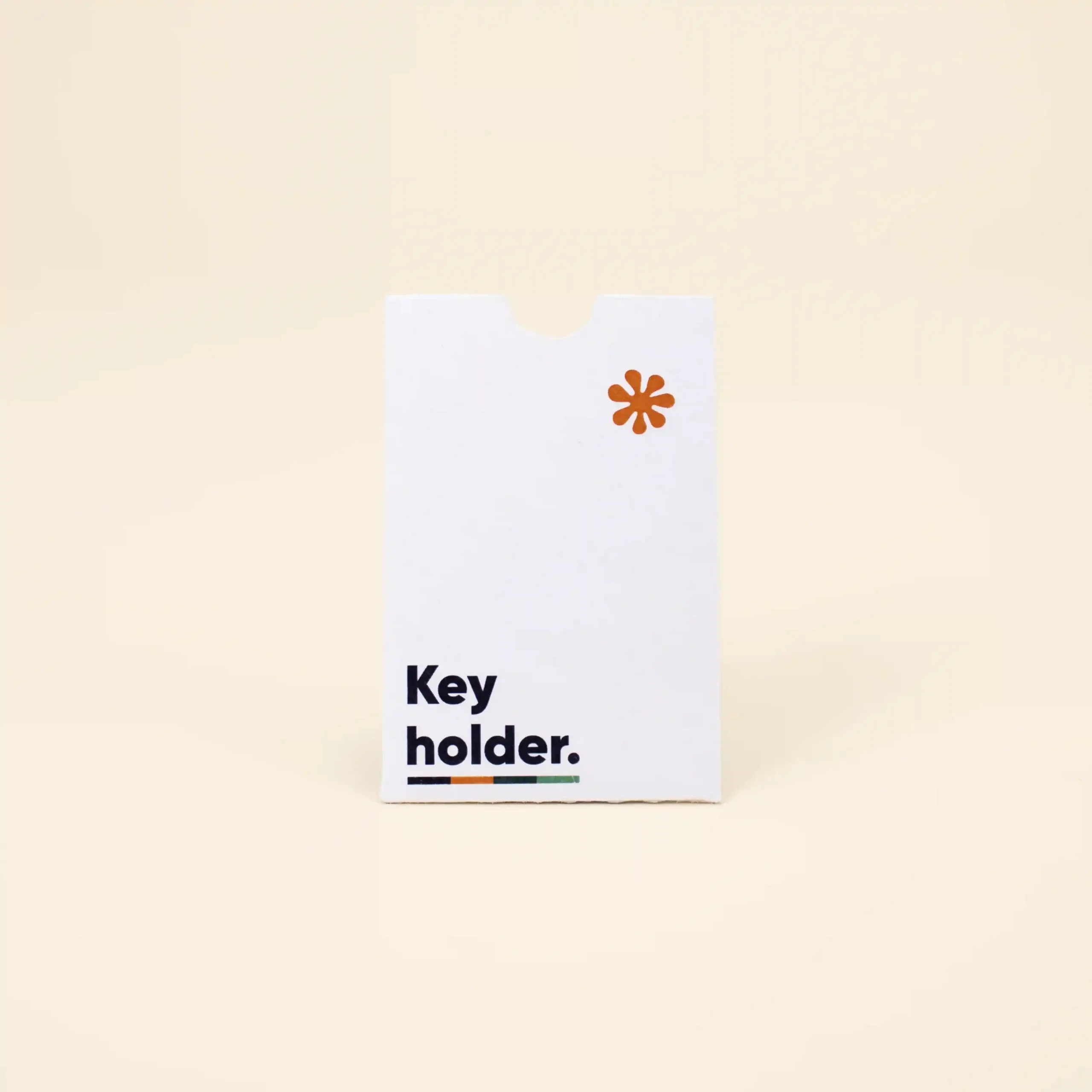 RECYCLED PAPER: Hotel key card - Envelope. Full color printing