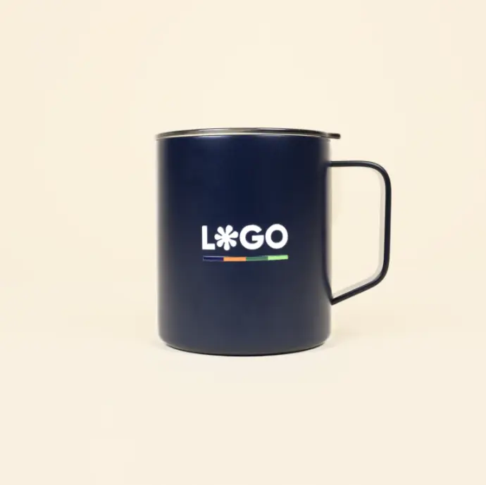 MACA: Mug thermique avec poignée 420ml. Impression en quadri 