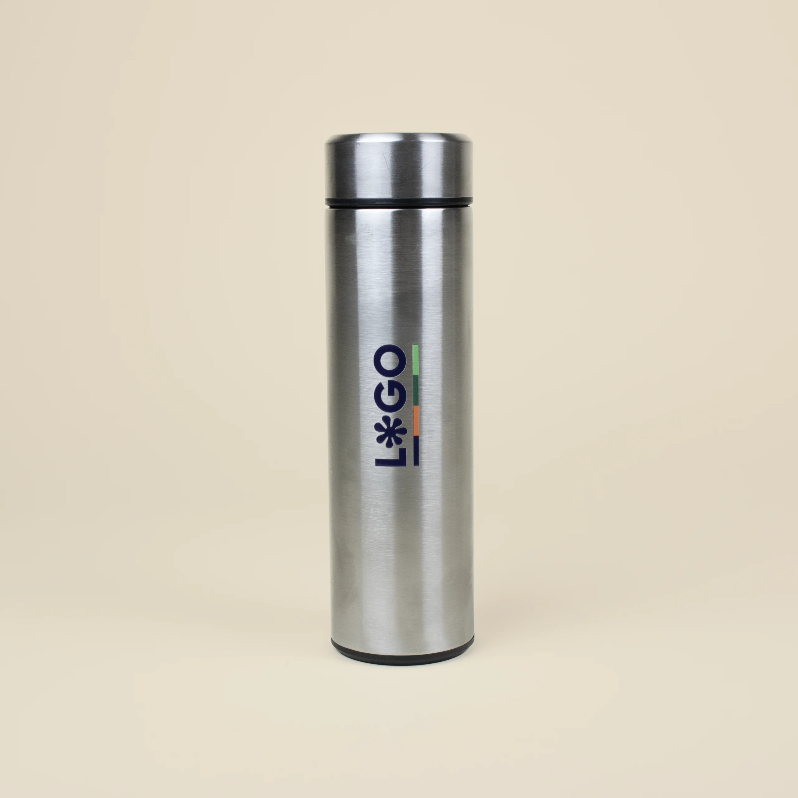 PISA: Botella termo acero inox. 500ml. Personalizada a todo color